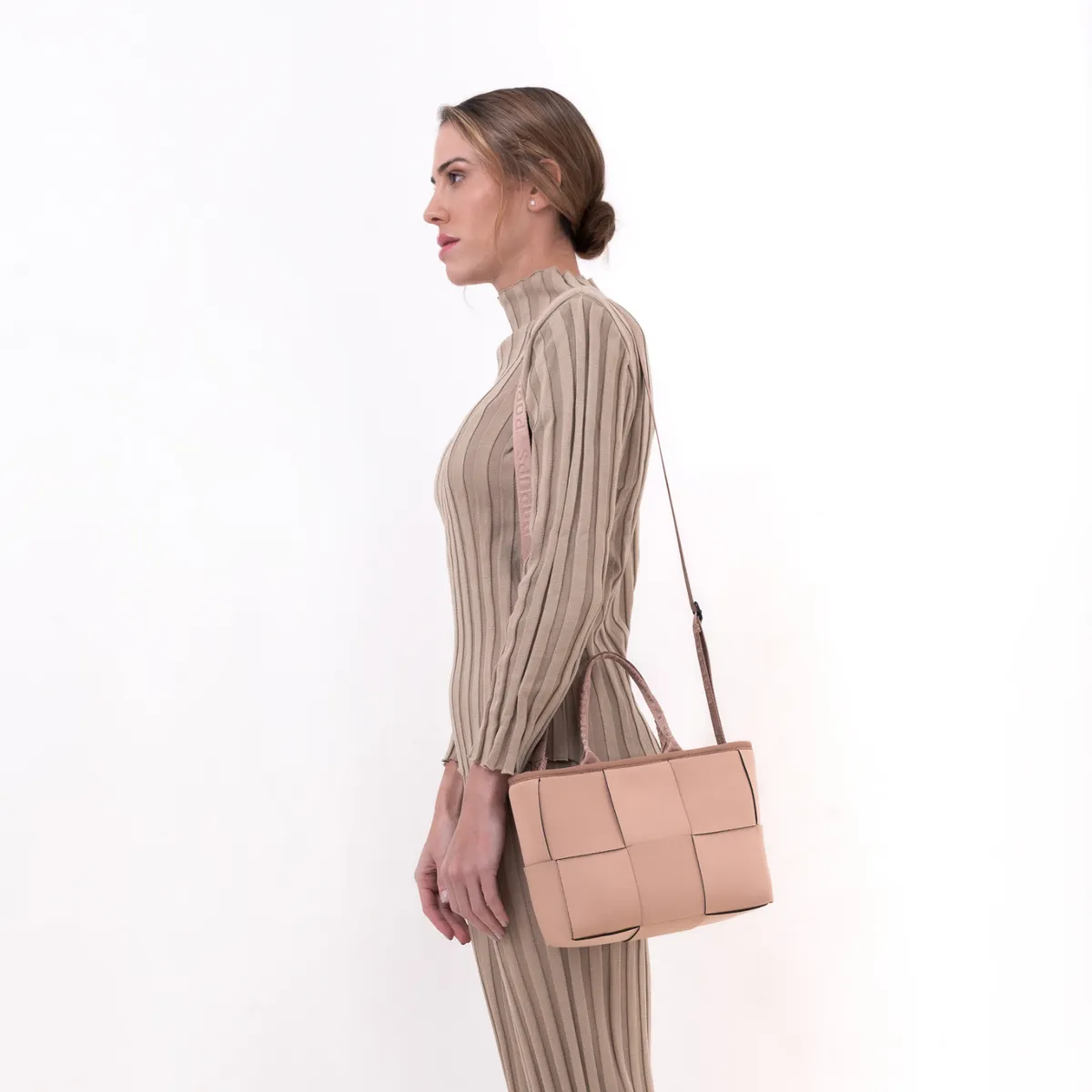 Mini Icon Tote Tan