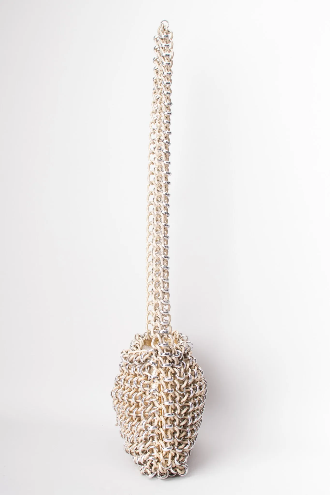 Mixed Metal Chain Bag
