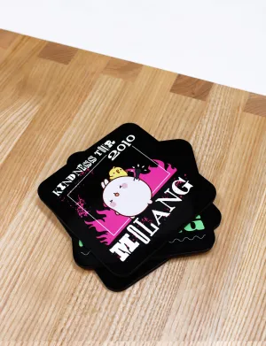 Molang Rock Glass Coaster
