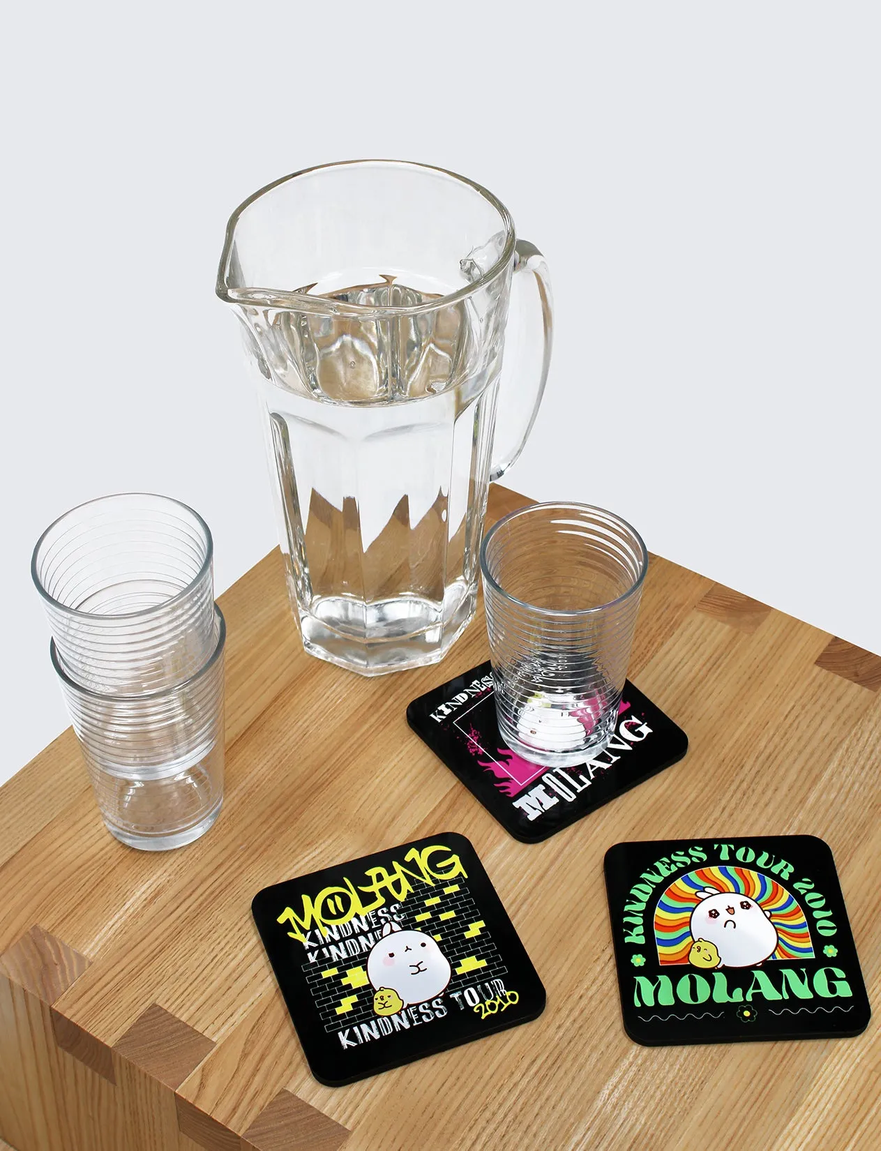 Molang Rock Glass Coaster