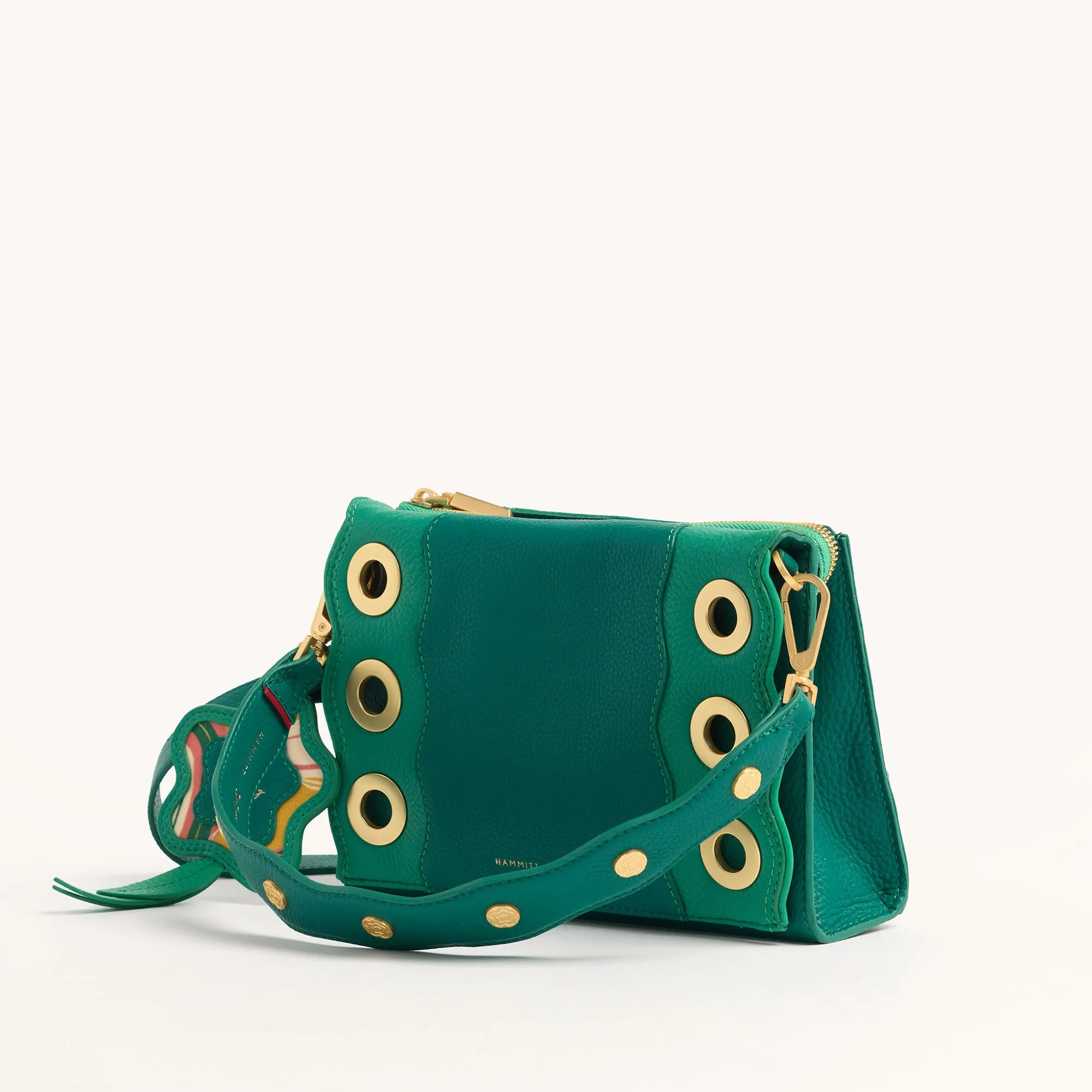 Montana Clutch | Wavy Dazey/Brushed Gold Dazey Rivet | Sml