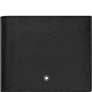 Montblanc Black Leather Sartorial 8cc Wallet