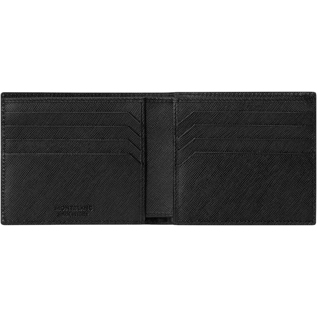 Montblanc Black Leather Sartorial 8cc Wallet