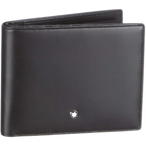 Montblanc large portfolio 5 compartments with door -to -the -blackstück blacks 14103