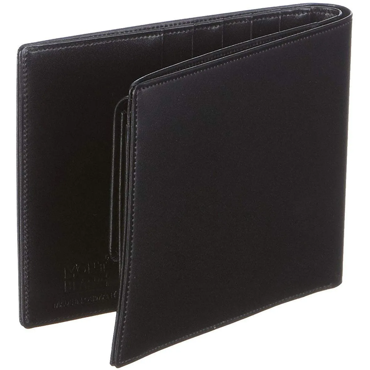 Montblanc large portfolio 5 compartments with door -to -the -blackstück blacks 14103