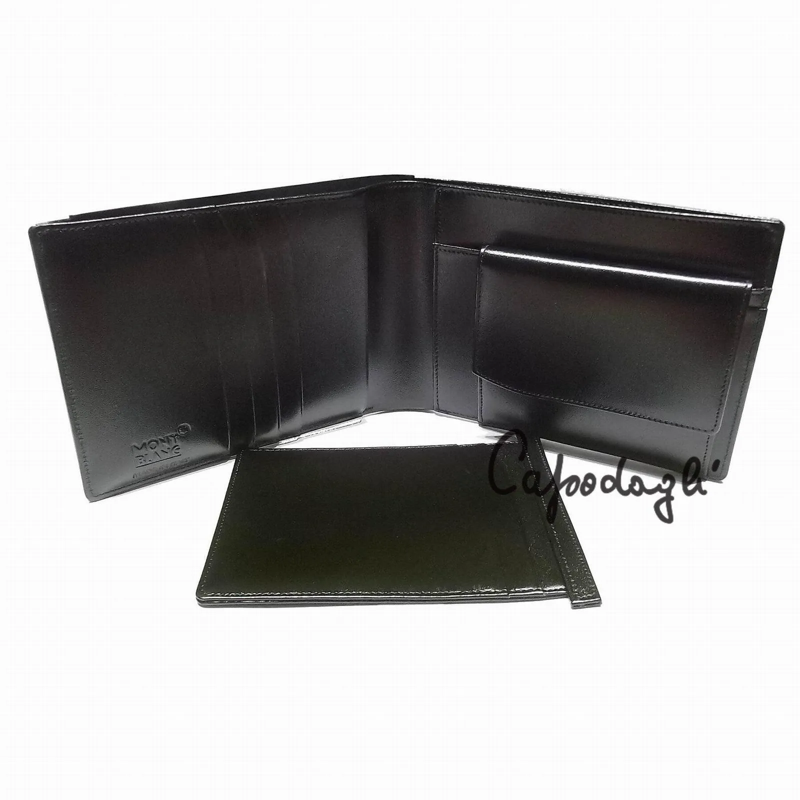 Montblanc Portfolio 4 compartments with identity document of the Meisterstück black 6179