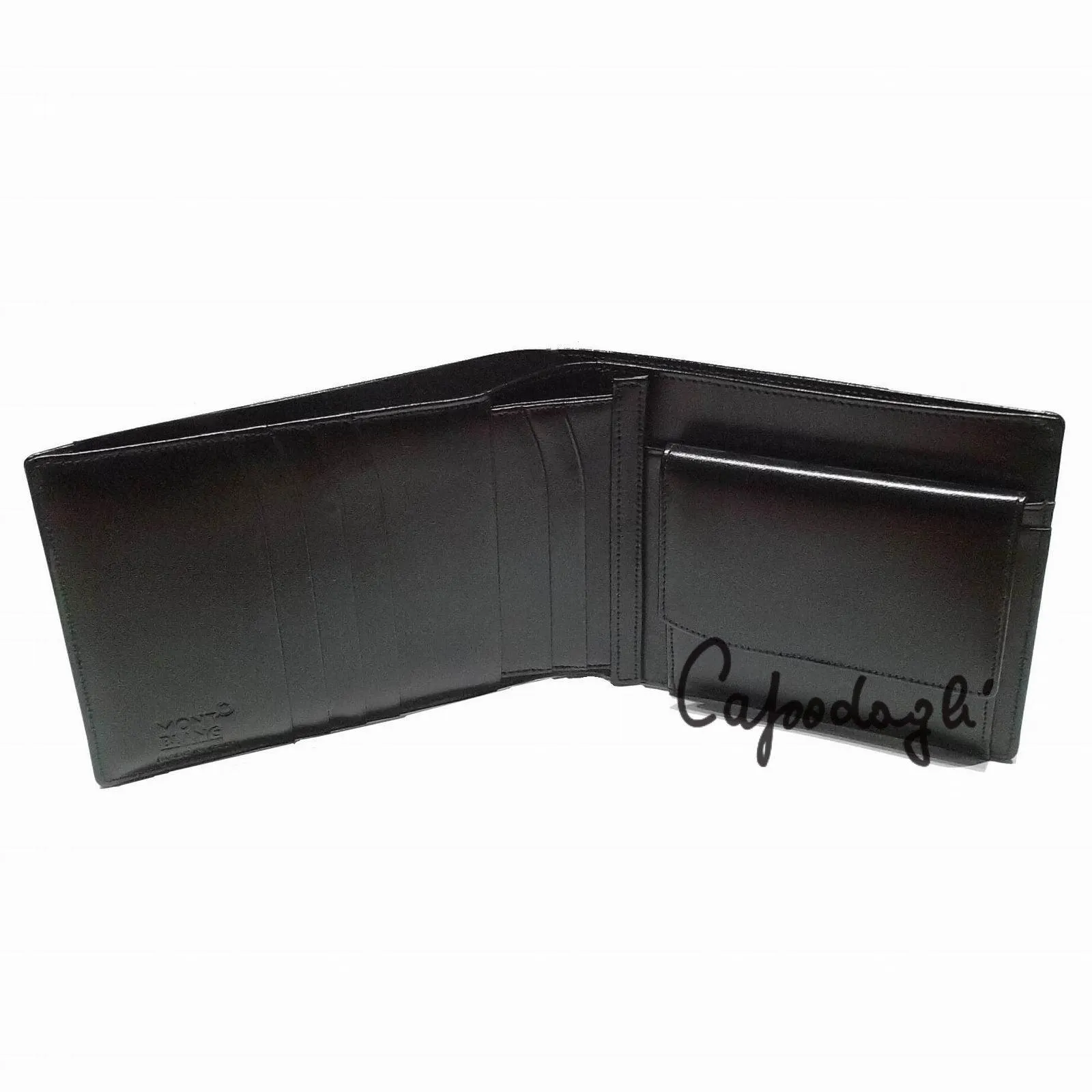 Montblanc Portfolio 4 compartments with identity document of the Meisterstück black 6179