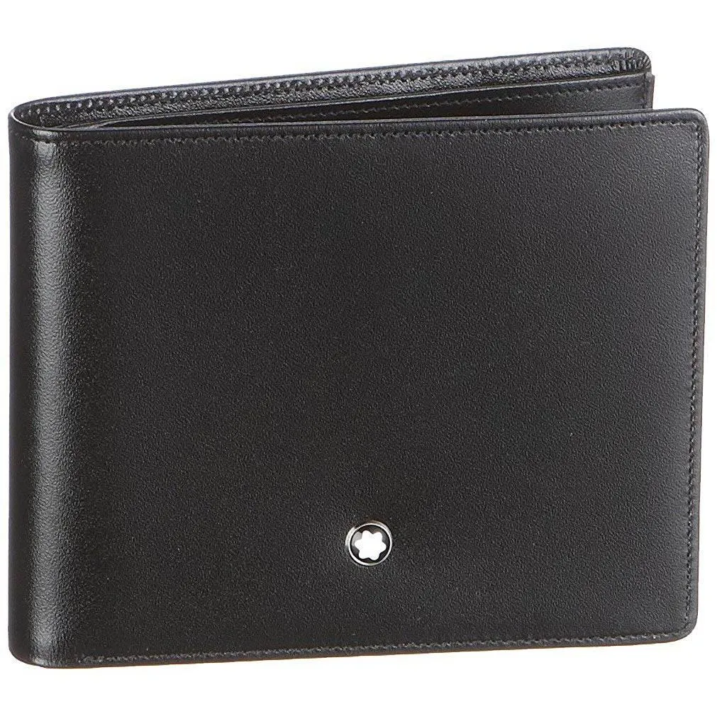 Montblanc Portfolio 6 compartments with 2 transparent pockets Meisterstück black 16354