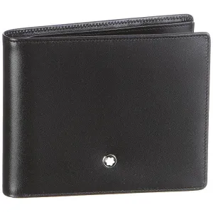 Montblanc Portfolio 6 compartments with 2 transparent pockets Meisterstück black 16354