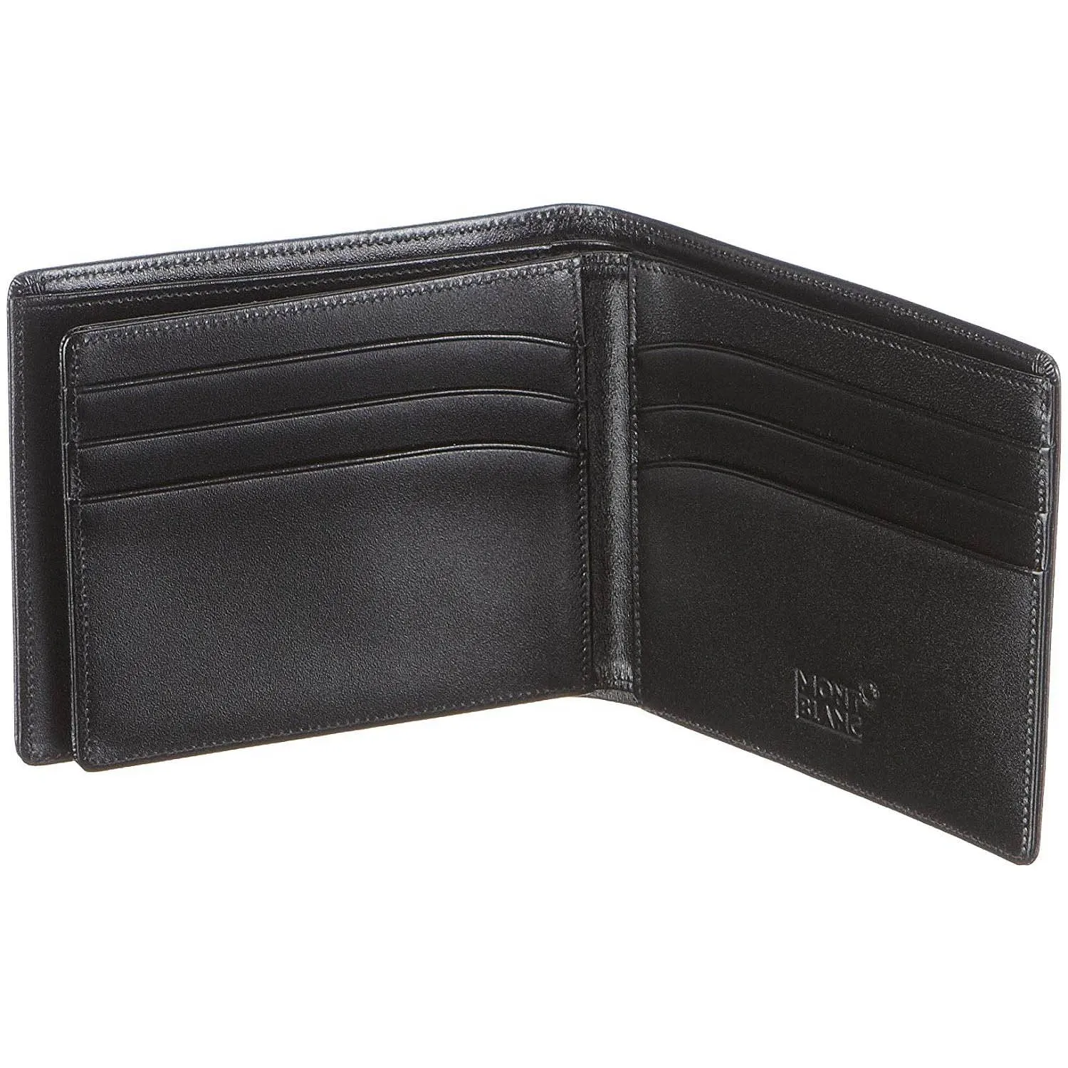 Montblanc Portfolio 6 compartments with 2 transparent pockets Meisterstück black 16354