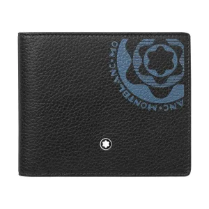 Montblanc Portfolio 6 Meisterstück Soft Grain black/blue dyspress 127326
