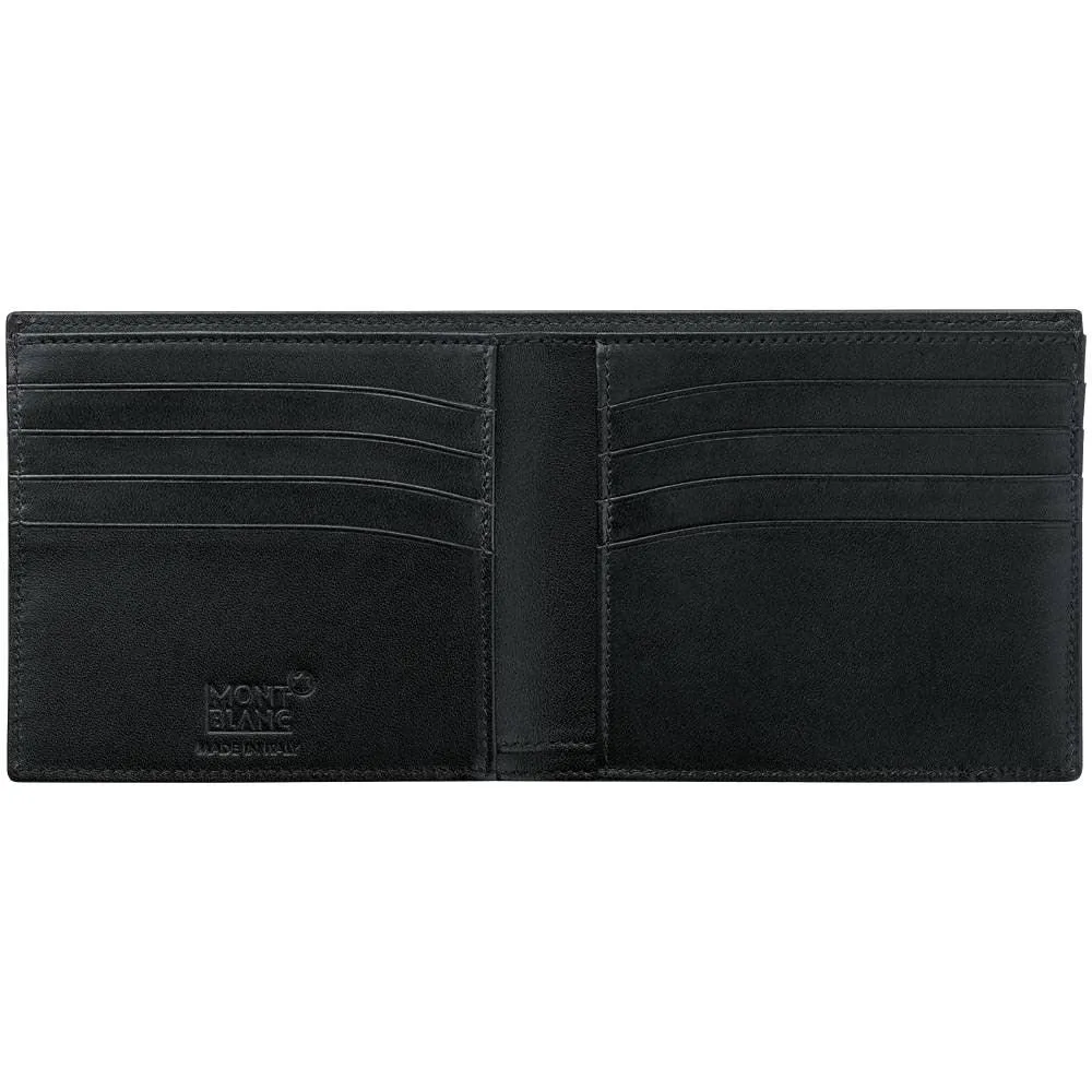 Montblanc Portfolio 8 Meisterstück Soft Grain Black 114464 compartments