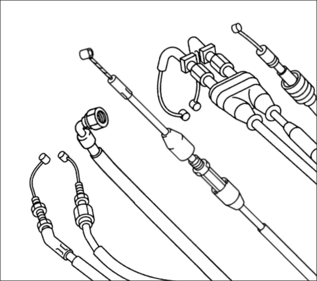 Motion Pro T3 Slidelight Clutch Cable for Yamaha YZ250F