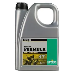 Motorex - Formula 4T Oil 15w-50 - 4 LITRE