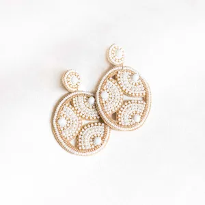 Multi Beaded Statement Earrings