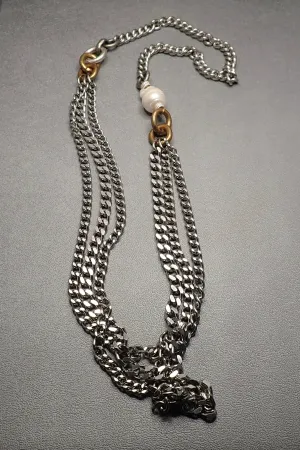 MULTICHAIN LAYERED NECKLACE