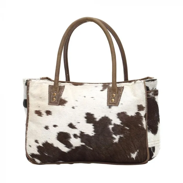 Myra Bag - Bucket Cowhide & Leather Bag