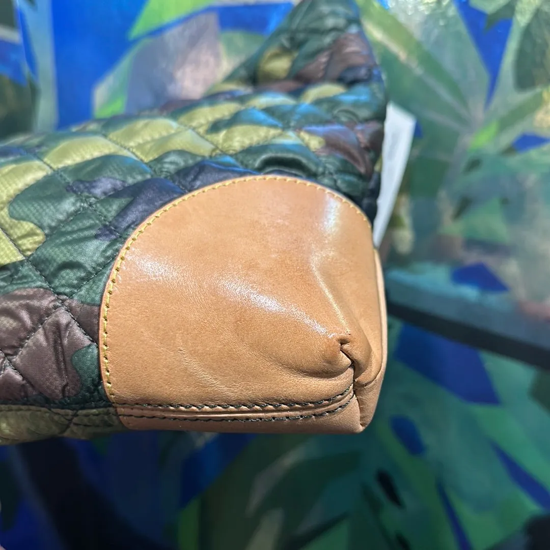 MZ WALLACE CAMO and TAN Medium Bag