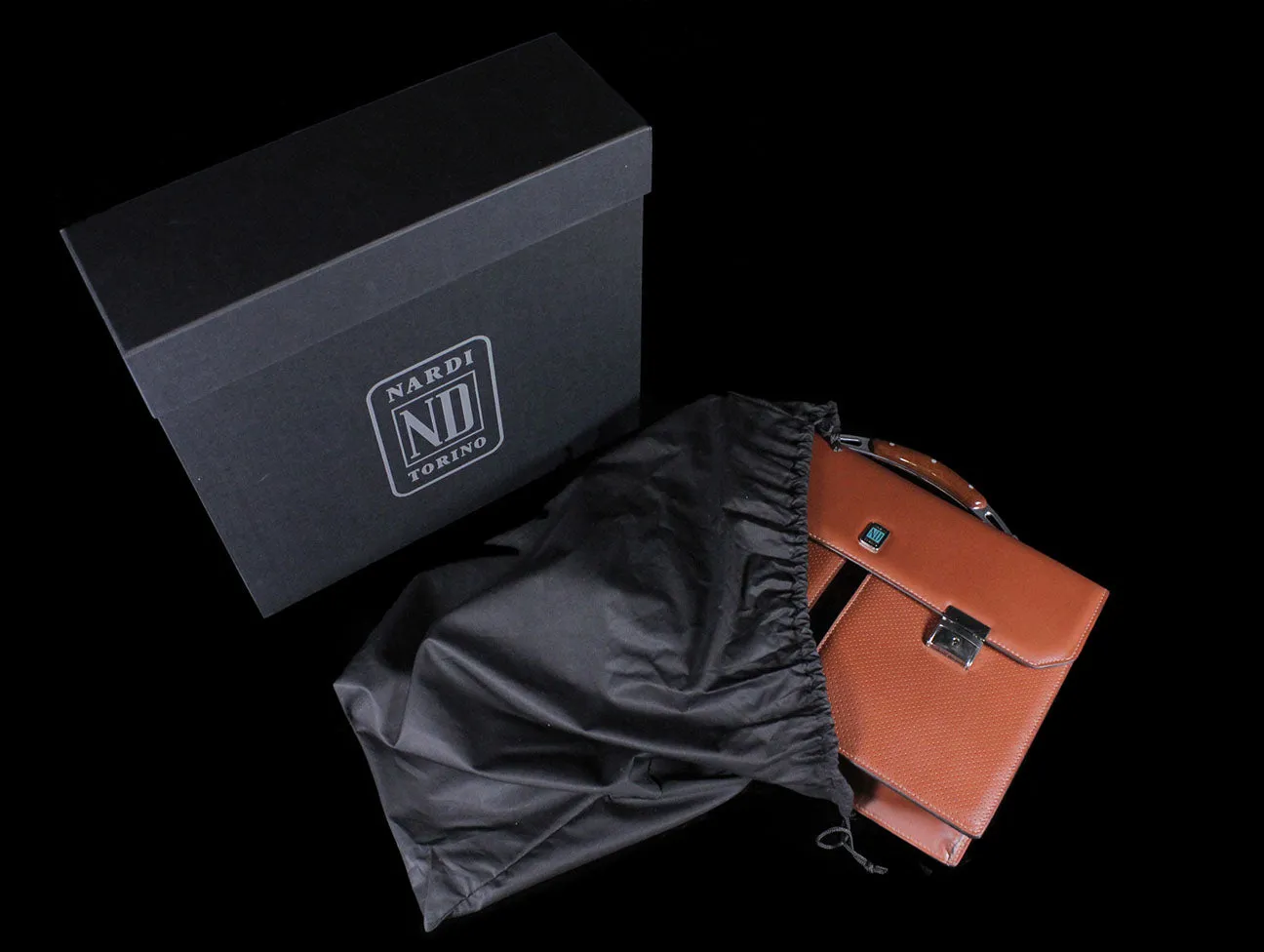 Nardi Leather Briefcase