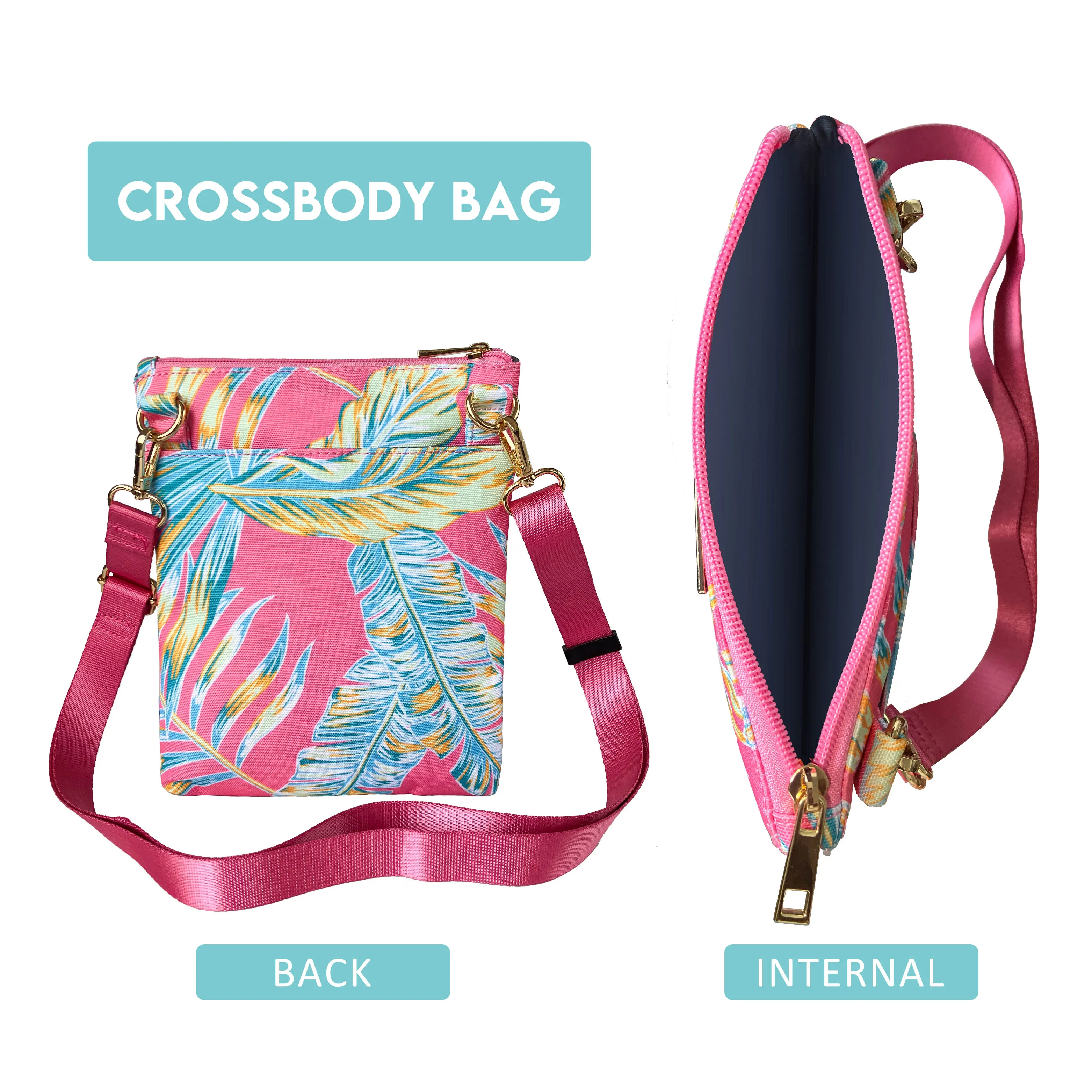 Nature-Inspired and Stylish Crossbody Bag