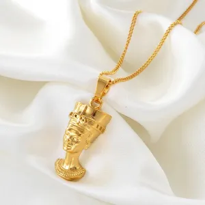 NEFERTITI 3D NECKLACE SET