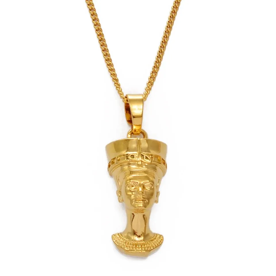 NEFERTITI 3D NECKLACE SET