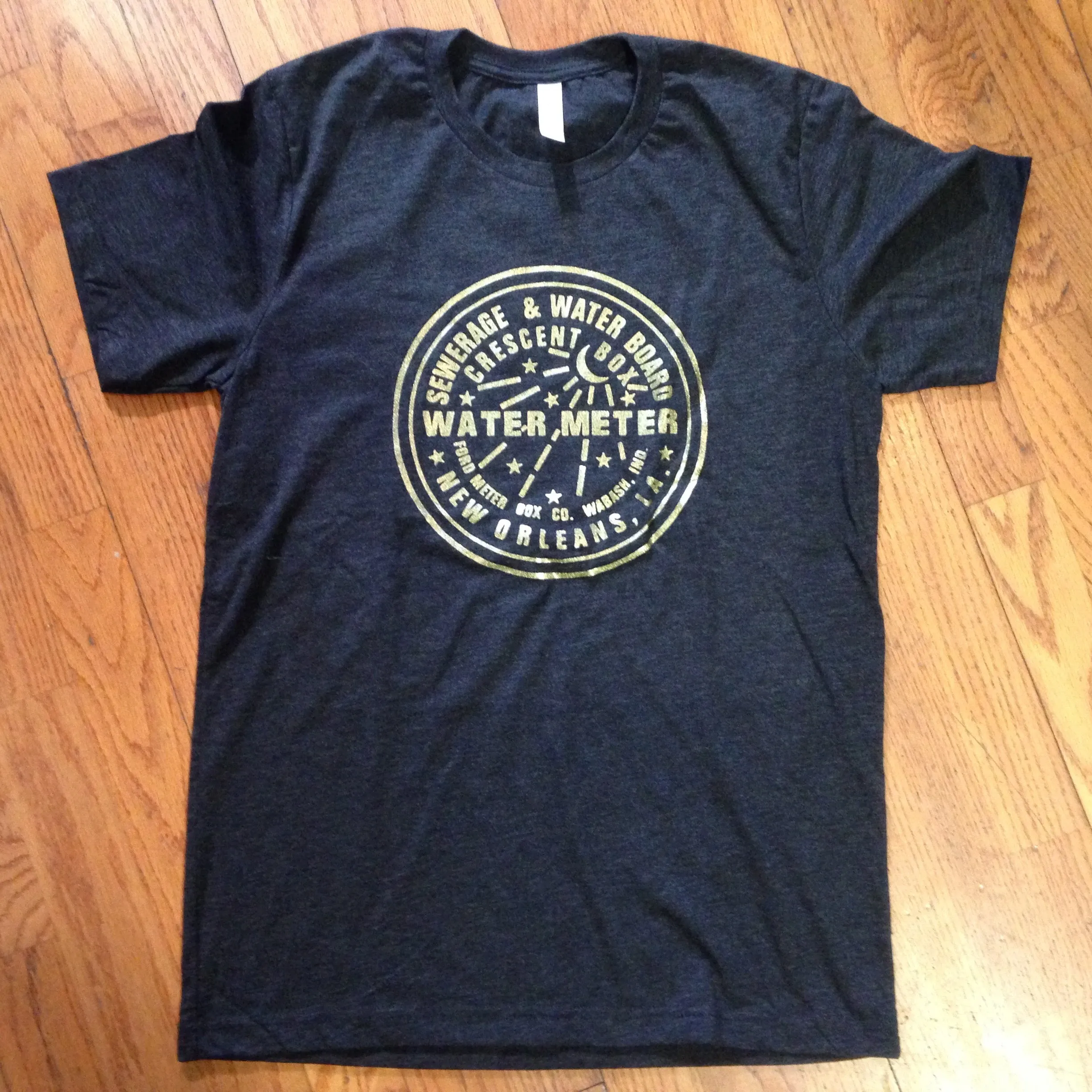 New Orleans Water Meter Shirt, Women's Tri-Blend