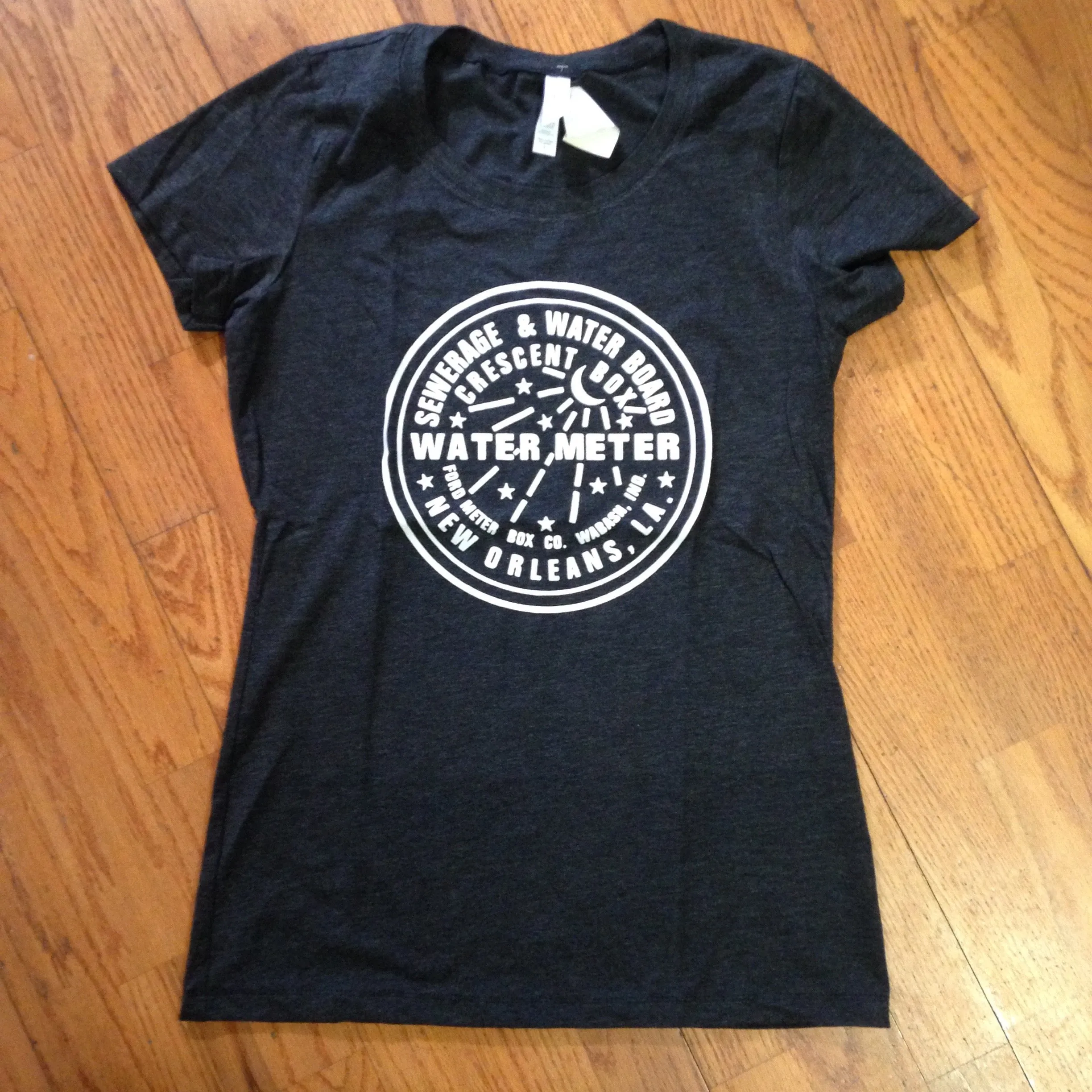 New Orleans Water Meter Shirt, Women's Tri-Blend