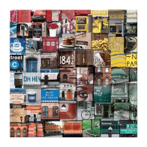 New York in Color 500 Piece Jigsaw Puzzle