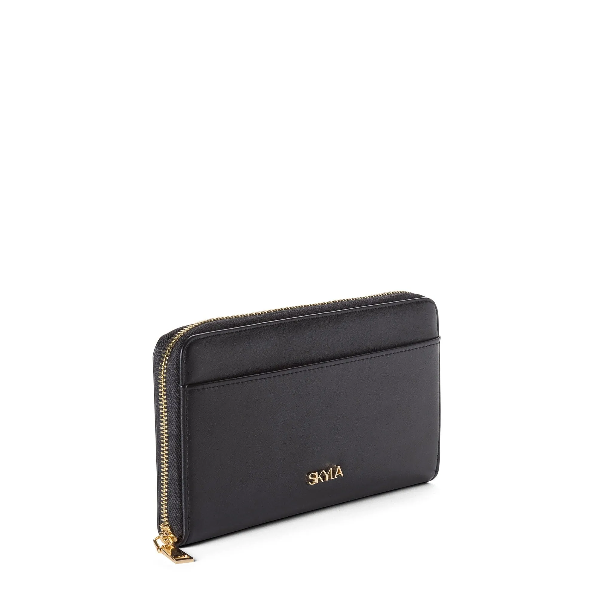 Noa Vegan Leather Wallet | Black