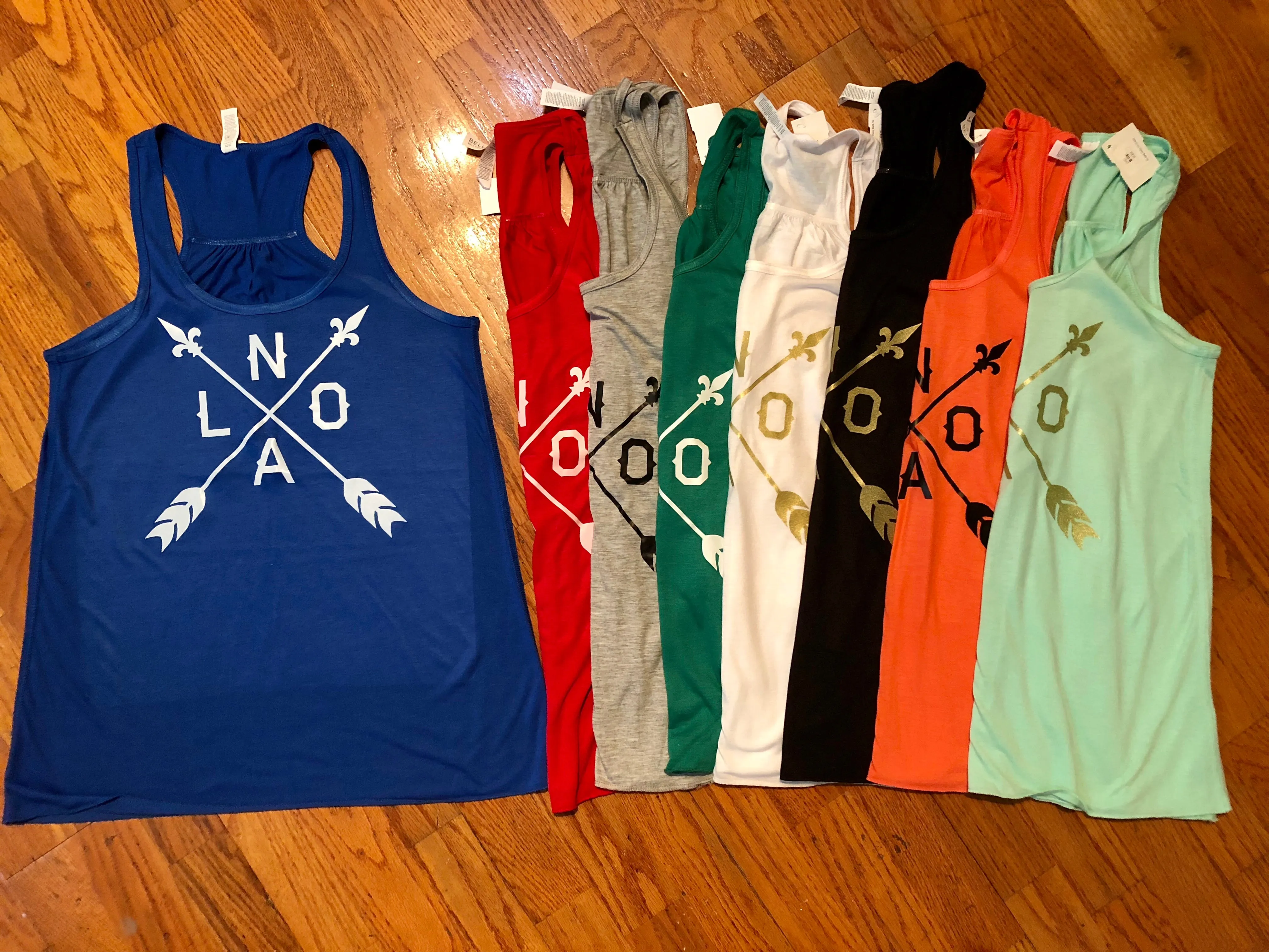 NOLA Arrow, Womens Flowy Tank