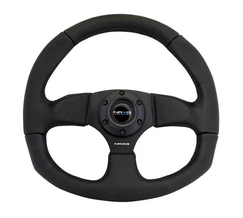 NRG RST-009R Leather Reinforced Racing Steering Wheel