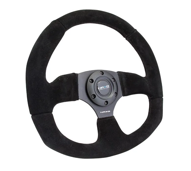 NRG RST-009S Suede Reinforced Racing Steering Wheel