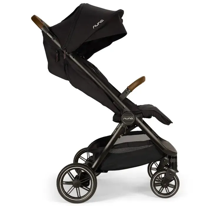 Nuna TRVL DUBL Stroller - Caviar