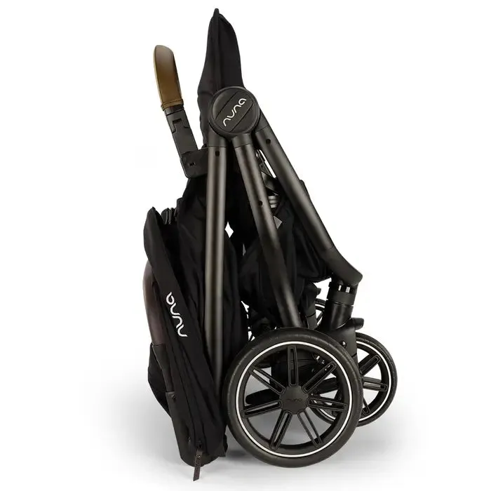 Nuna TRVL DUBL Stroller - Caviar