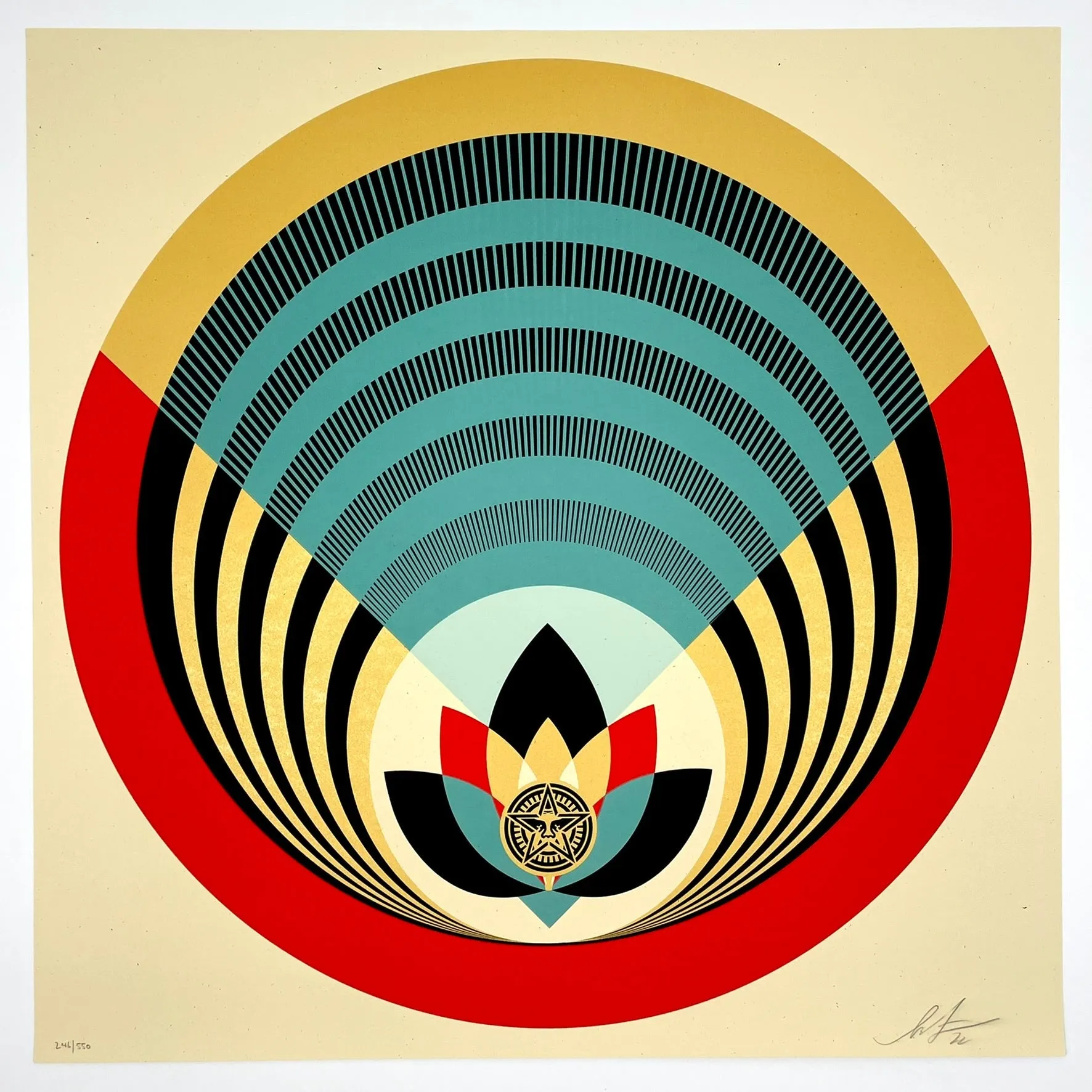 Obey Radiant Lotus (Round)