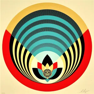 Obey Radiant Lotus (Round)