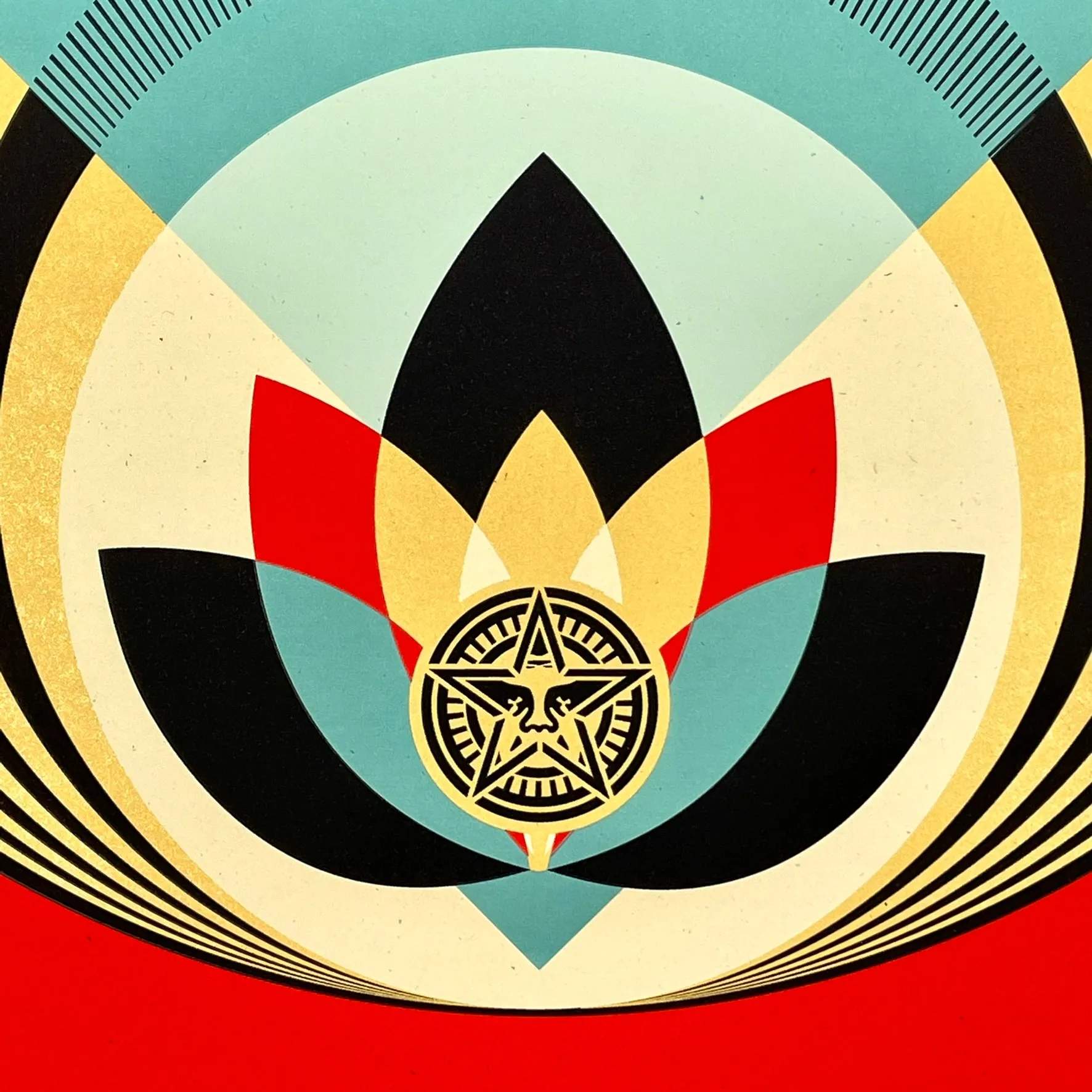 Obey Radiant Lotus (Round)