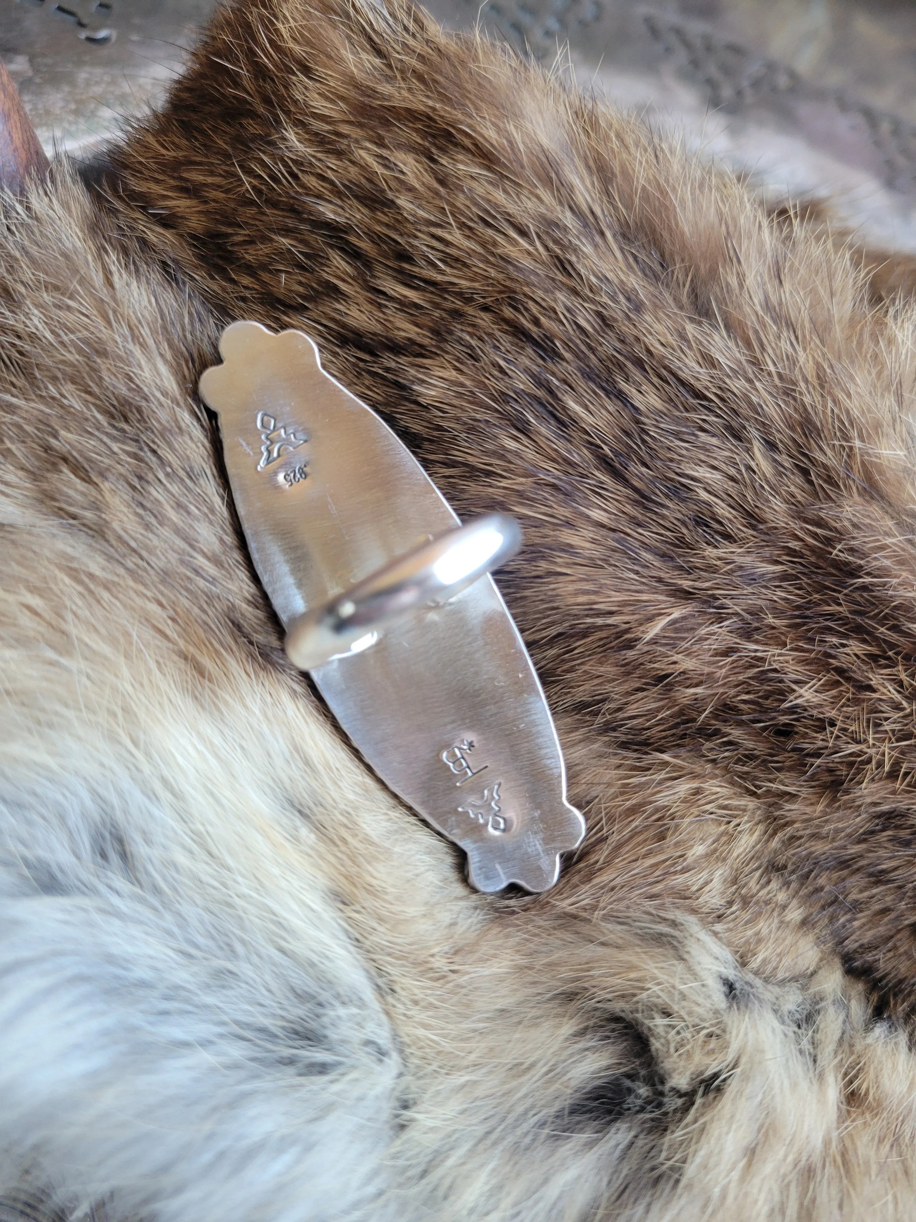 Onyx Statement Ring - Sz 8