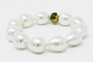 Ophelia Pearl Statement Bracelet-Pear