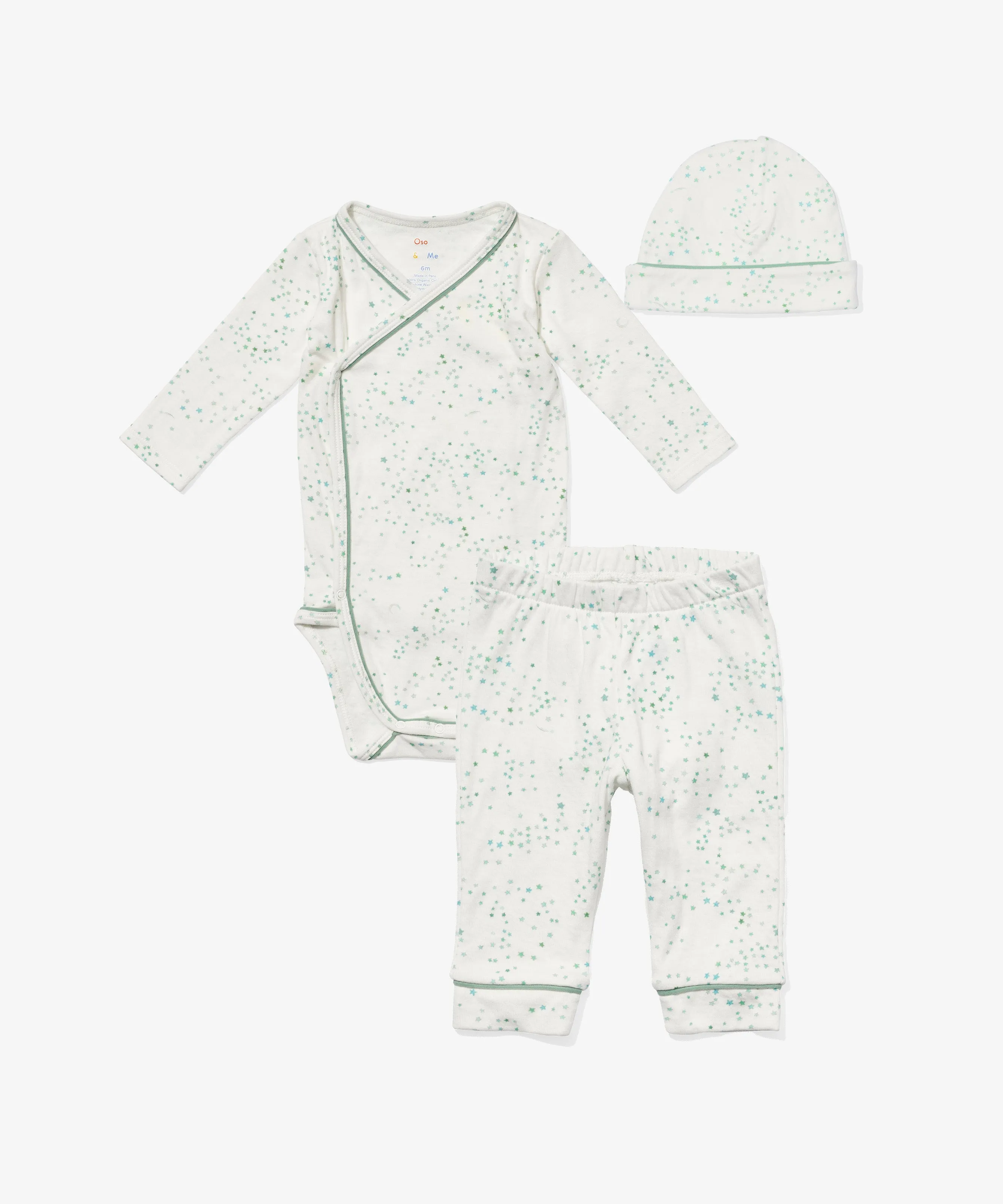 Organic Outfitting Bundle, Seafoam Star