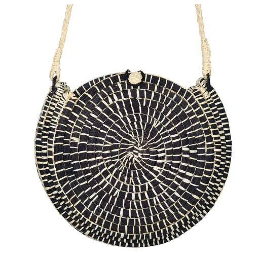 OTAMA LARGE BAG - BLACK / NATURAL