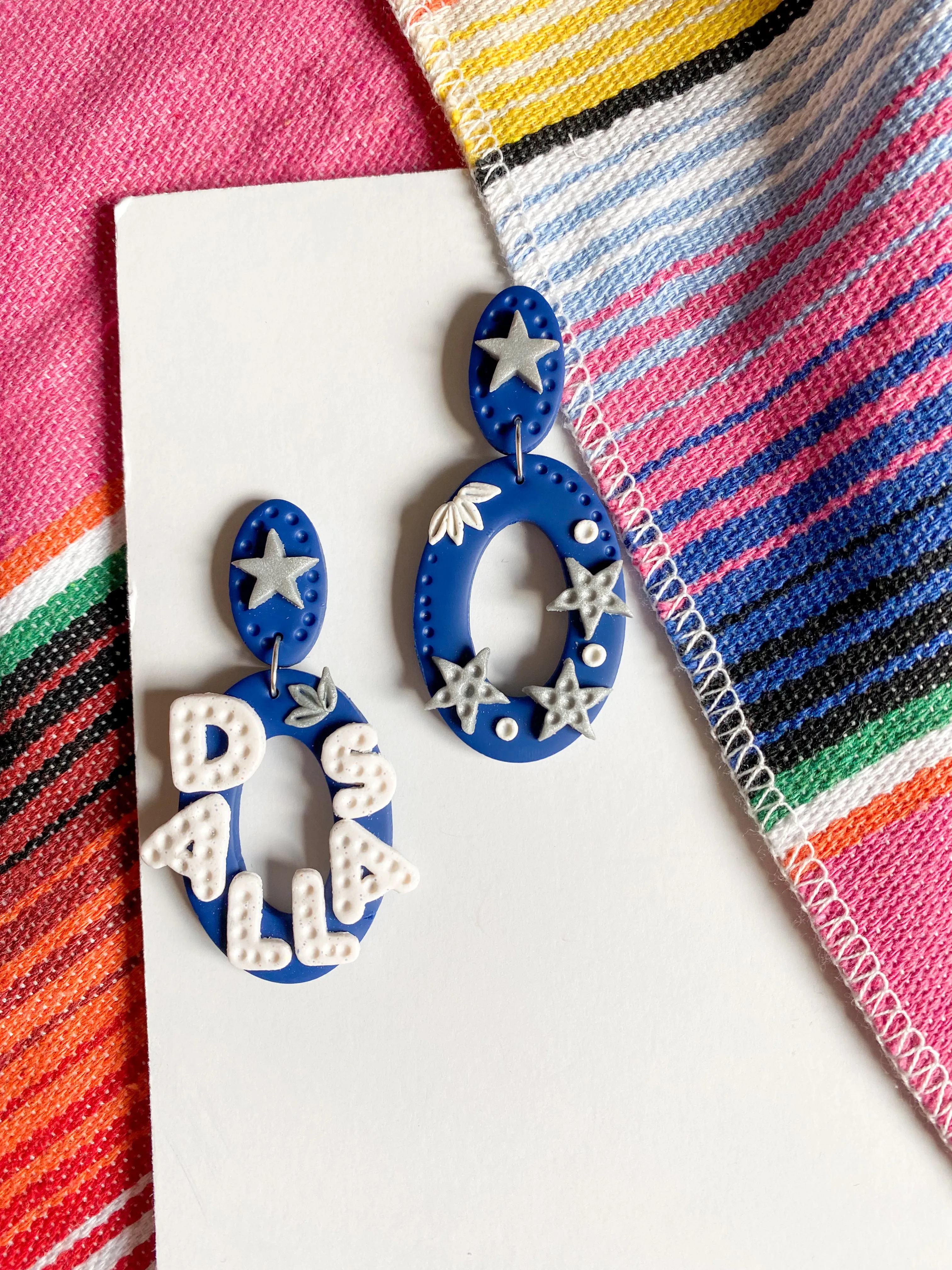 Oval Dangles - customizable