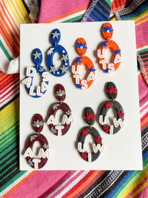 Oval Dangles - customizable