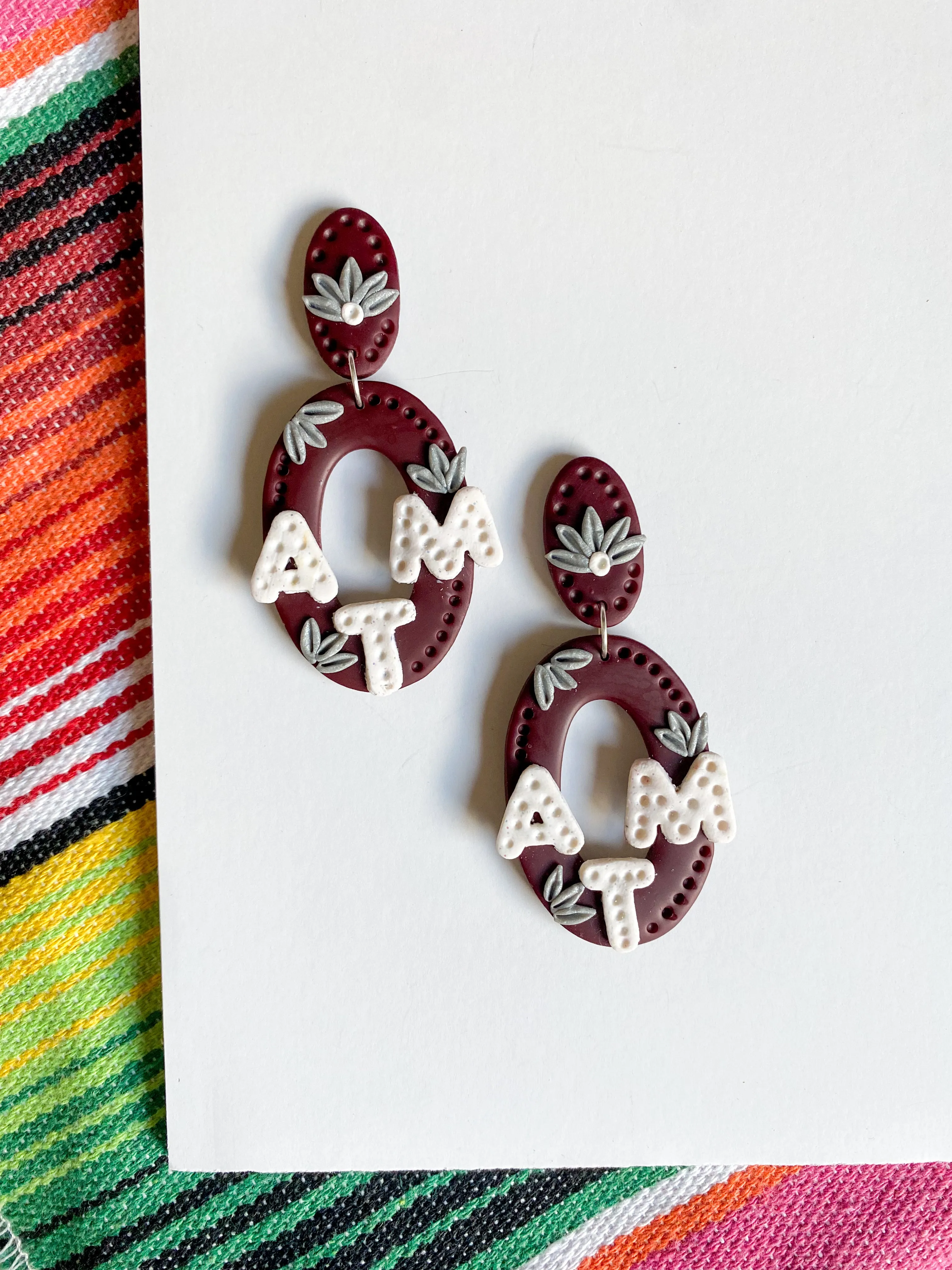 Oval Dangles - customizable
