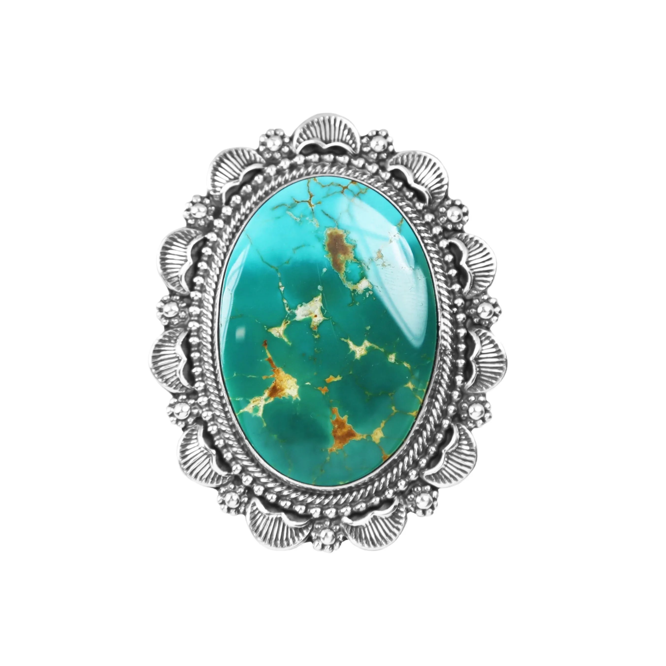Oval Royston Turquoise Statement Ring