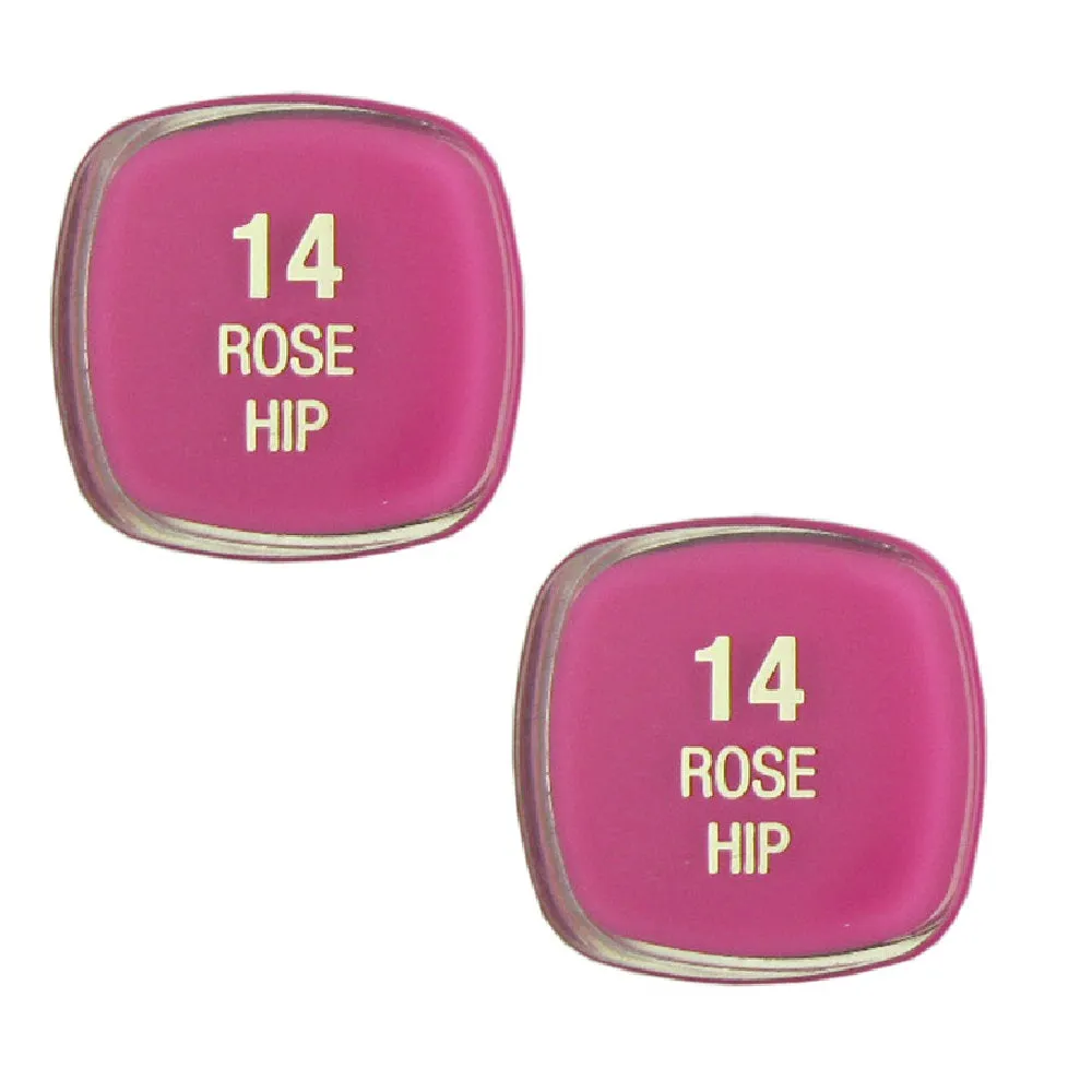 Pack of 2 Milani Color Statement Lipstick, Rose Hip # 14