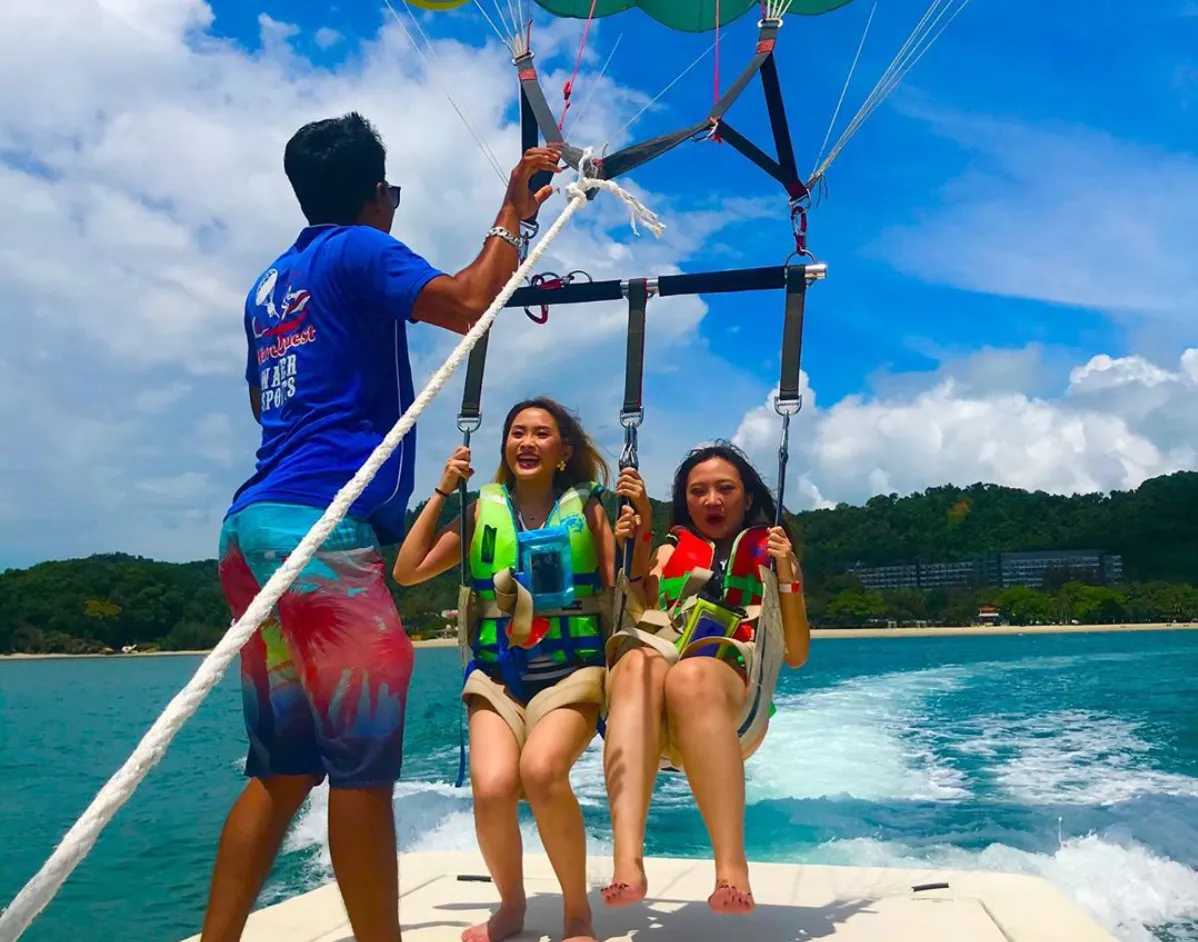 Parasailing