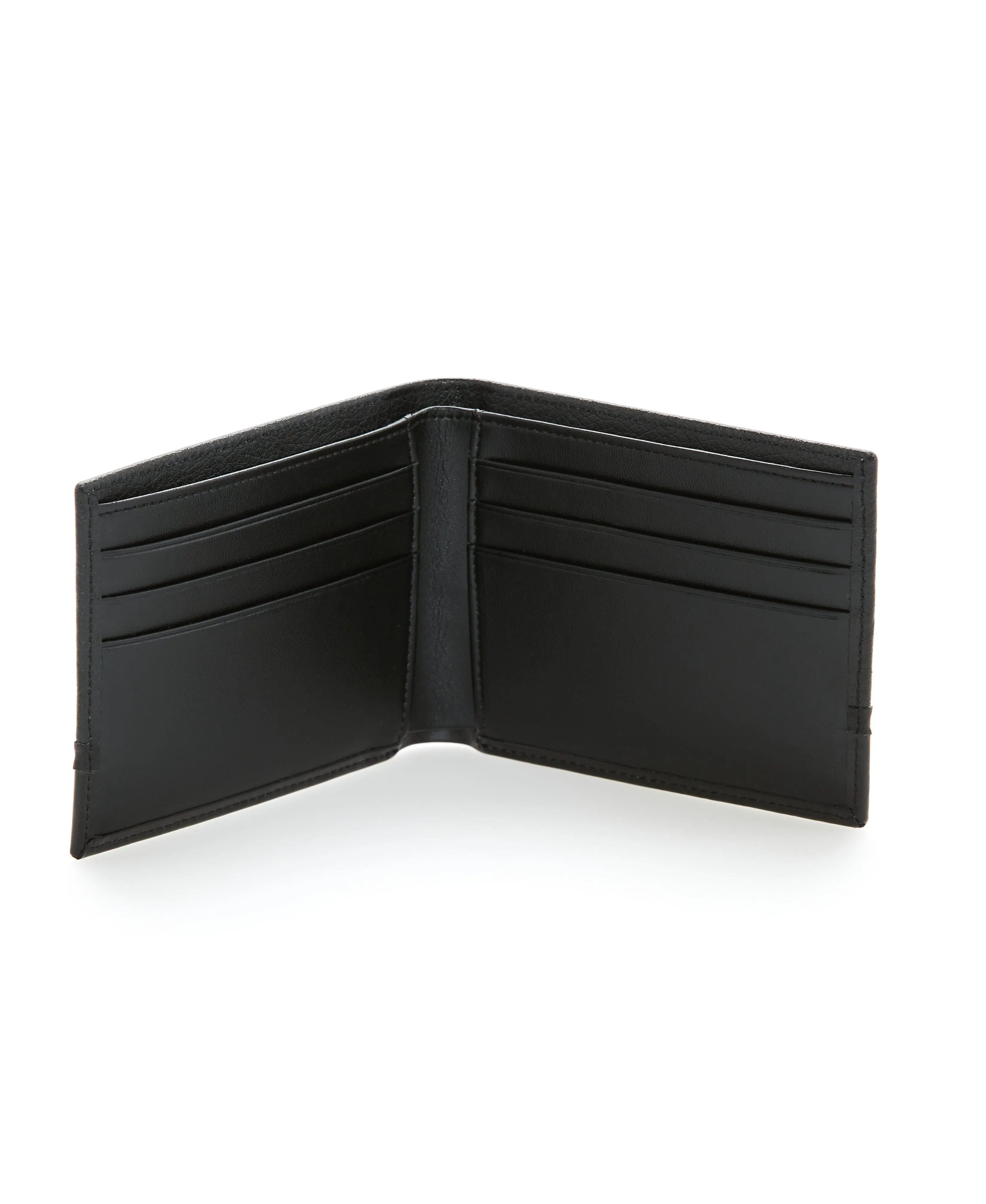 Pebble Smooth Contrast Bifold Wallet