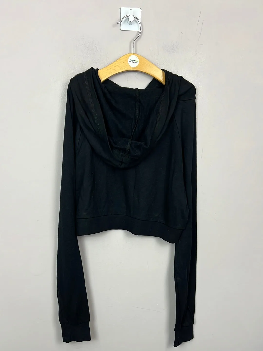 Pineapple Dance Black jersey hoodie 11-12y
